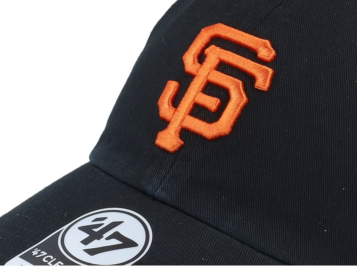 San Francisco Giants 47 Clean Up Black Adjustable - 47 Brand