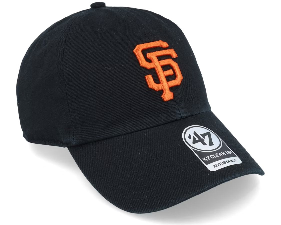 San Francisco Giants 47 Clean Up Black Adjustable - 47 Brand